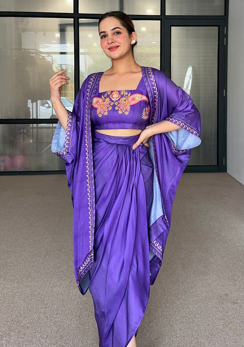 Purple Festive Fusion Set